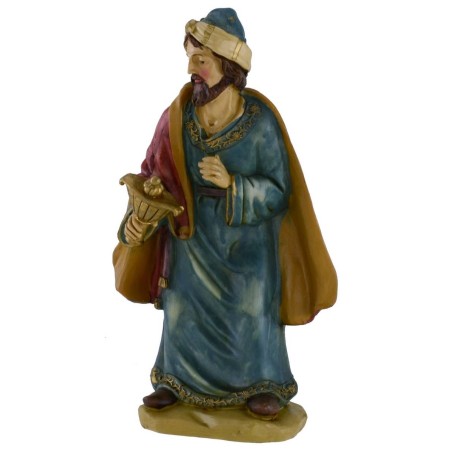 Juego de 3 Reyes Magos en resina serie 25 cm para belén