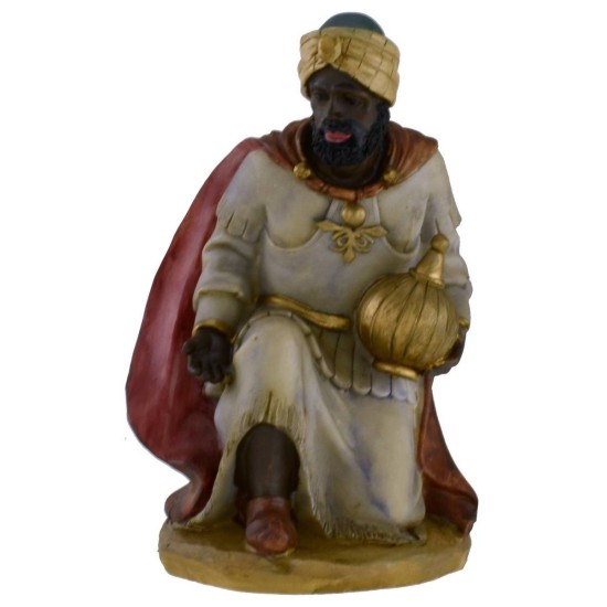 Resin 3 kings set 25 cm series for nativity scene