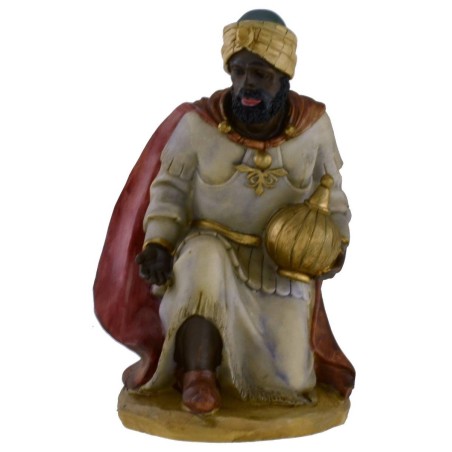 Resin 3 kings set 25 cm series for nativity scene