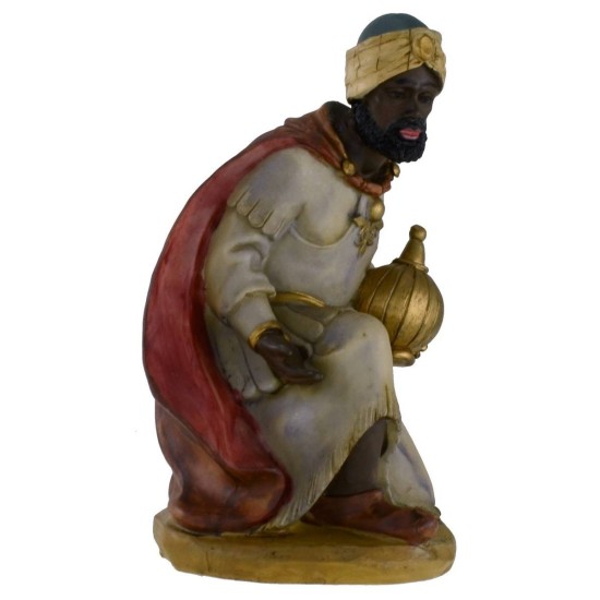 Resin 3 kings set 25 cm series for nativity scene