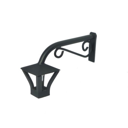 Farol de pared pequeño con microlámpara 12V. Mundo Pesebres