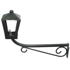 Farol de pared mediano con microlámpara de 12V. 