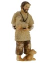 Pastore con agnello e cane cm 10 in resina