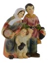Famiglia in resina serie 8 cm Mondo Presepi