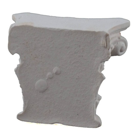 Capitello piatto cm 6,5x3,5x5,6 h Mondo Presepi