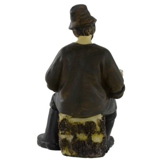 Tosatore di pecora in resina serie 11 cm Mondo Presepi