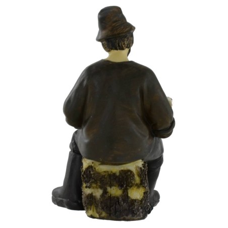 Esquilador de ovejas en resina serie 11 cm Mundo Pesebre