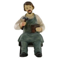 Calzolaio in resina serie 11 cm Mondo Presepi