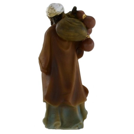 Set due pastori orientali serie 8 cm in resina Mondo Presepi