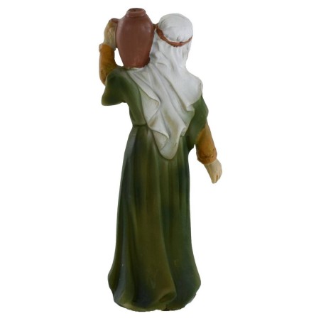 Set due pastori orientali serie 8 cm in resina Mondo Presepi