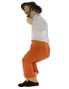 Uomo seduto in resina serie 11 cm Mondo Presepi