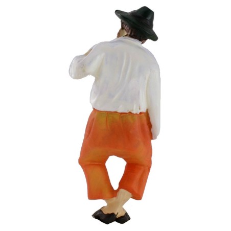 Sitting man in resin series 11 cm