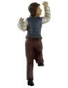 Uomo che sale la scala in resina serie 11 cm Mondo Presepi