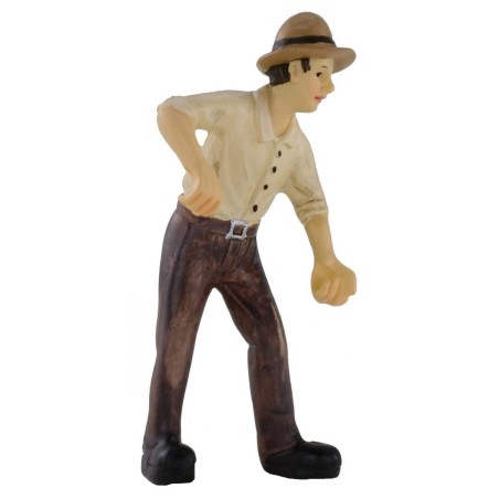 Contadino serie 9 cm in resina Mondo Presepi