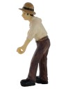 Campesino serie 9 cm en resina Mundo Pesebres
