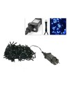 Catena 180 led blu con giochi di luce per esterno e interno