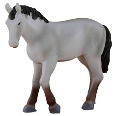 White horse for statues 8 cm 2