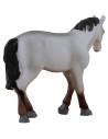 White horse for statues 8 cm