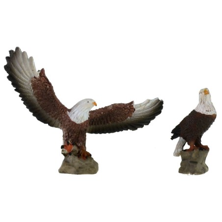 Set due aquile per statue 10-12 cm Mondo Presepi