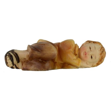 Niño durmiente serie 8 cm en resina Mondo Presepi