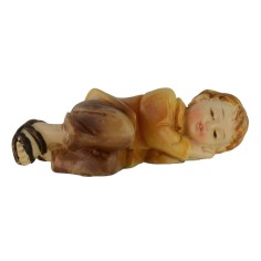 Fanciullo dormiente serie 8 cm in resina Mondo Presepi 2
