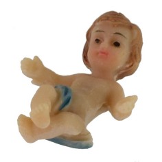 Gesù bambino 2,6 cm in resina Mondo Presepi 2