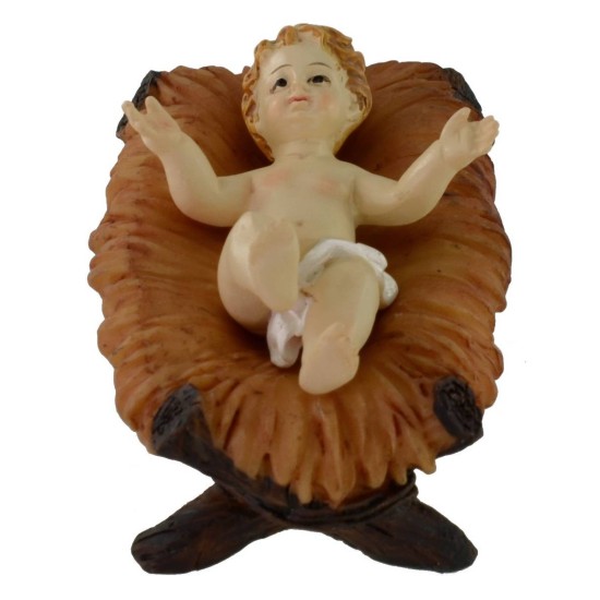 Natividad 3 sujetos de 14 cm en resina Mondo Presepi