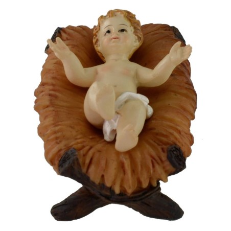 Nativity 3 subjects cm 14 in resin