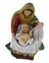 Natividad 3 figuras en resina serie 10 cm