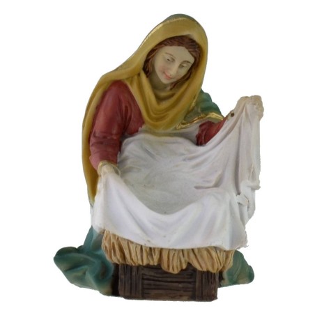 Nacimiento 3 figuras de resina serie 10 cm Mundo Pesebres