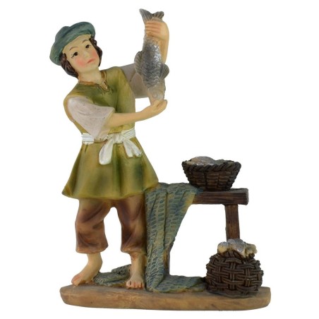 Set 3 mestieri serie 10 cm in resina Mondo Presepi