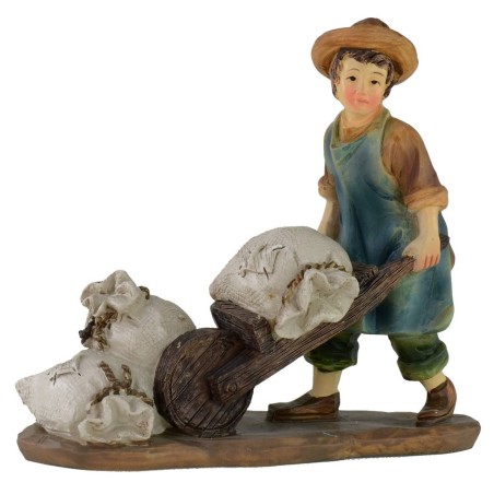 Mugnaio serie 10 cm in resina Mondo Presepi