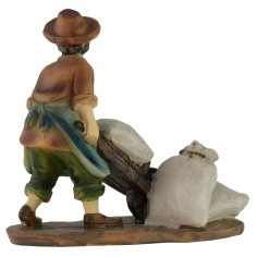 Mugnaio serie 10 cm in resina Mondo Presepi 2