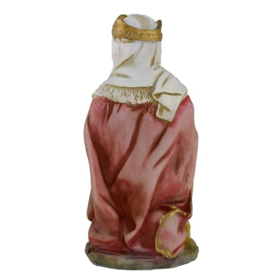 Conjunto de 3 Reyes Magos con pastor serie 15 cm Mundo Pesebres