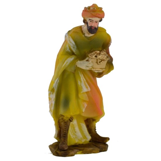 Set 10 figure 12 cm Natività presepe, Re Magi, angelo e