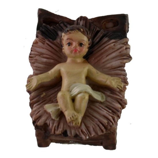 Natividad 5 figuras de resina serie 11 cm Mundo Pesebres