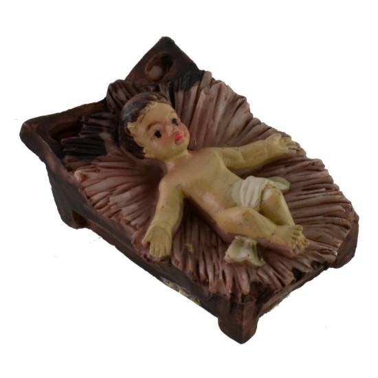 Natività 5 soggetti in resina serie 11 cm Mondo Presepi