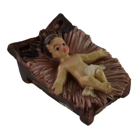 Nativity 5 subjects in resin series 11 cm