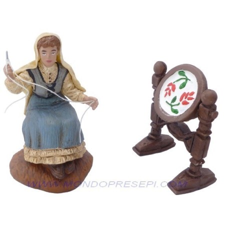 Embroiderer with drum 10 cm series Oliver