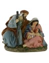 Monobloc resin nativity cm 15x11x14,6 h