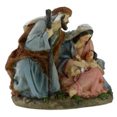 Monobloc resin nativity cm 15x11x14,6 h 2