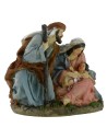 Monobloc resin nativity cm 15x11x14,6 h