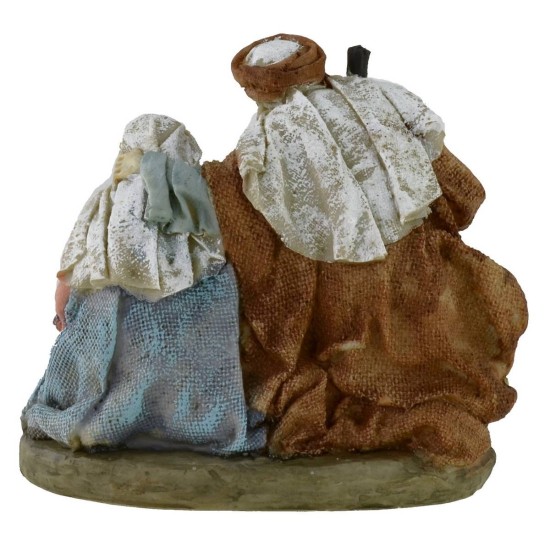 Monobloc resin nativity cm 15x11x14,6 h