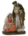 Natividad monobloque en resina de 14x8x20 cm de altura Mondo Presepi
