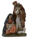 Holy Family monobloc in resin cm 14x8x20 h cm