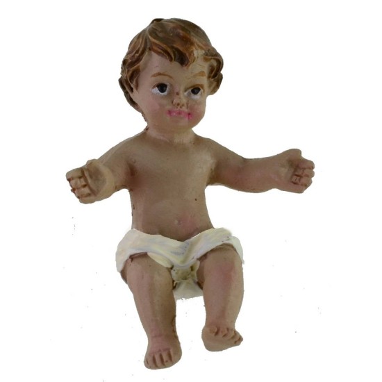 Natività 3 soggetti in resina serie 10 cm Mondo Presepi