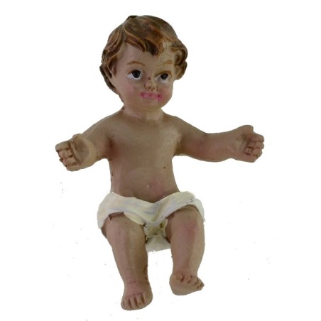 Natività 3 soggetti in resina serie 10 cm Mondo Presepi