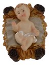 Natività in set da 11 soggetti 9 cm in resina