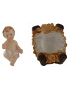Natività in set da 11 soggetti 9 cm in resina