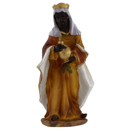 Natività in set da 11 soggetti 9 cm in resina Mondo Presepi